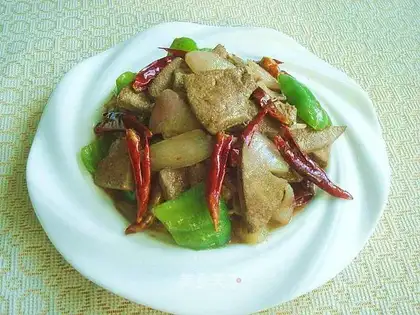 Fried liver