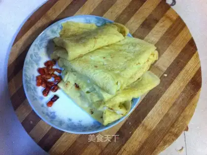 Egg pancakes