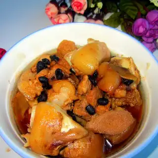 Black Beans Steaming Pigfoot