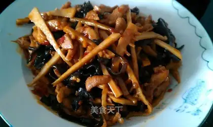 Fish chicken silk