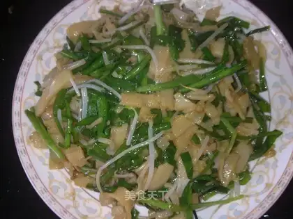 The bean sprouts