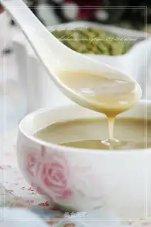 Ice and green bean sand