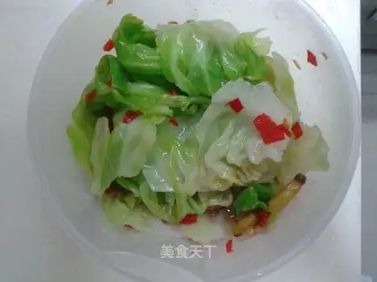 Cold cabbage
