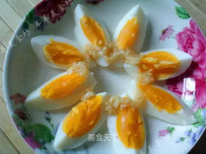 Garlic eggs