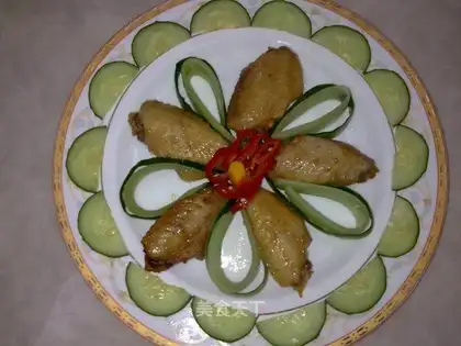 Garlic chicken wings