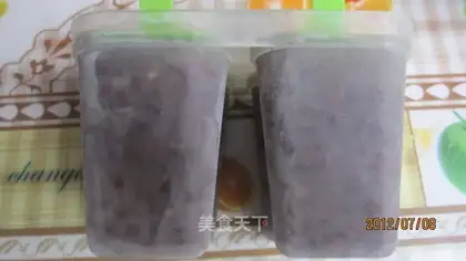 Red bean ice cream