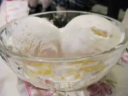 Vanilla ice cream