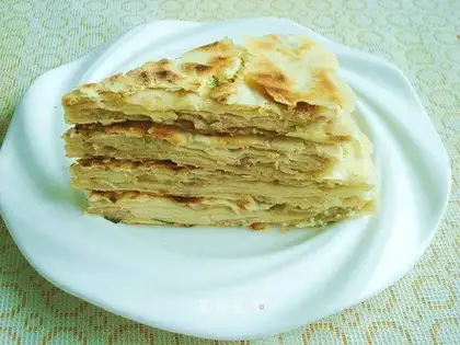 Onion lasagna