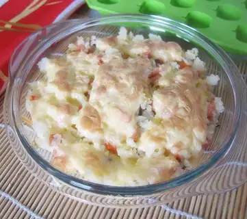 Cheese rice