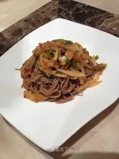 Korean sauce with cold noodles