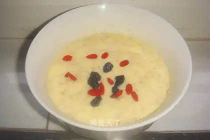 oatmeal egg paste