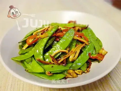 Squid-dried Dutch beans