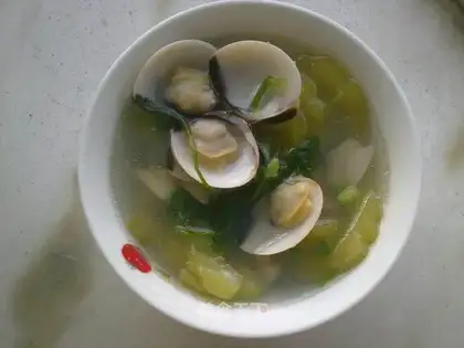 Toads of bitter melon soup