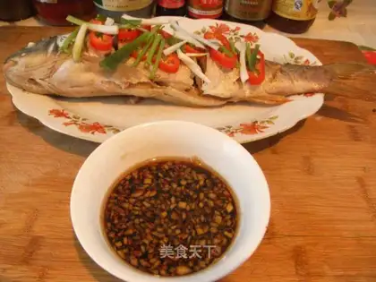 Steaming carp