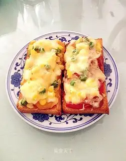 Toast pizza