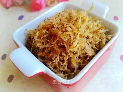 Homemade meat pine