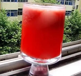 Ice melon juice
