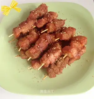 Ridiculous toothpick meat