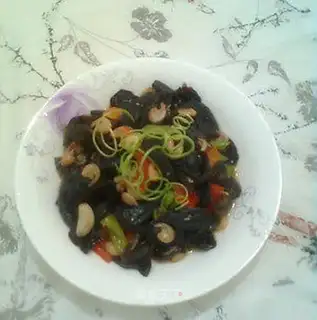 Shrimp, red pepper