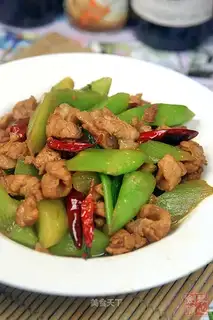 Fried meat