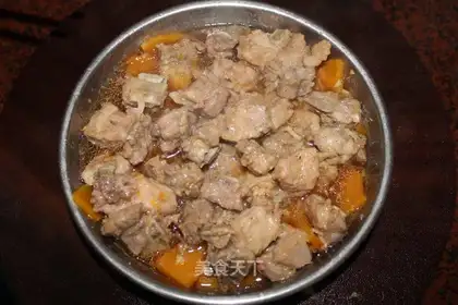 Pumpkin evaporation ribs