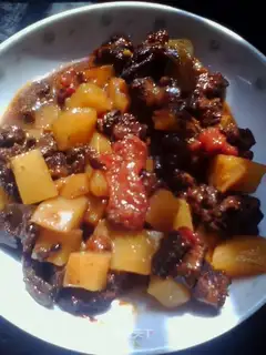 Tomato potato stew
