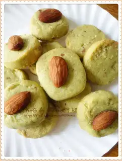 A tea almond soufflé