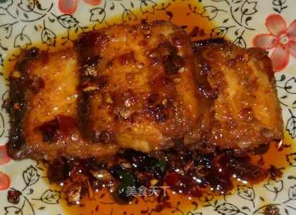 Red-fried fish