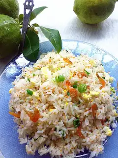 Crab shrimp and rice