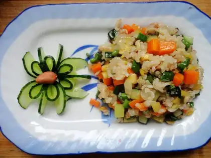 Eight-ding fried rice
