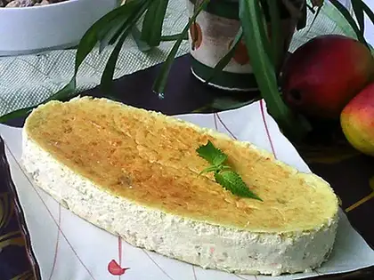 Shrimp cheesecake