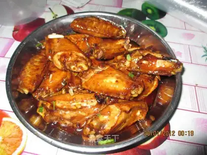 Sichuan sauce chicken wings