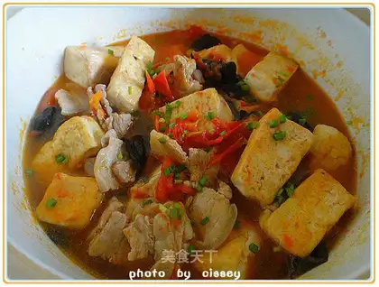 Tomato tofu