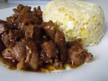 Black pepper sauce steak