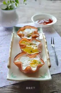 Ham and eggsburger