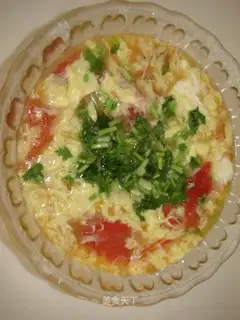 Tomato egg soup