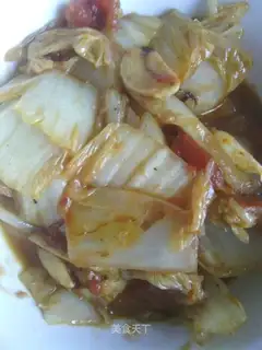 Cheese juice and cabbage