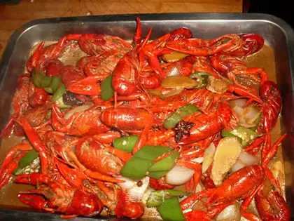 Spicy lobster
