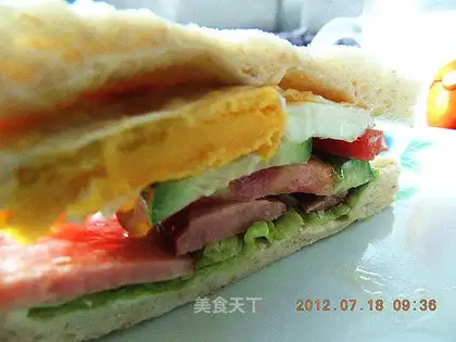 Homemade sandwiches