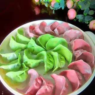 Vegetable meat dumplings