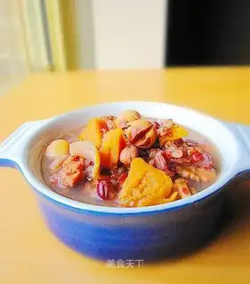 A walnut gruel