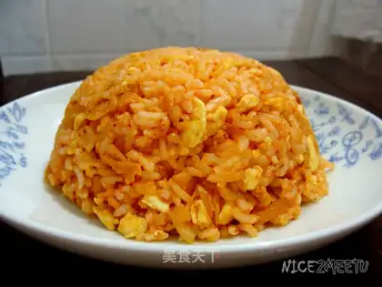 Pickle egg fried rice