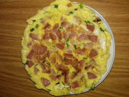 Egg pizza