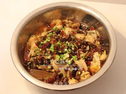 Boiled fish
