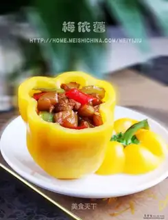 stir-fried pork with gourd
