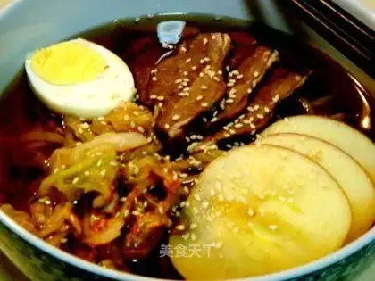 Korean cold noodles