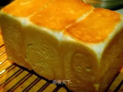 Milk white toast sandwich