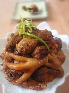 Agaricus blazei stewed chicken