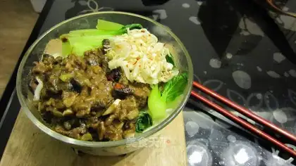 Simple fried paste noodles