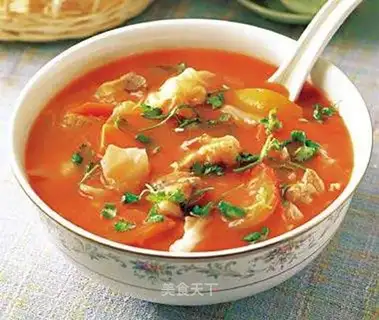Tomato ribs soup